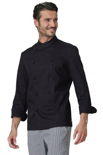 Giacca Chef Giacomo con bottoni rossi elegante