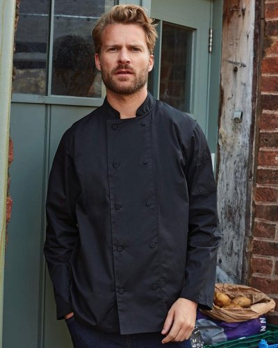Chef's LS Coolchecker Jacket With Mesh Back Panel ack Panel