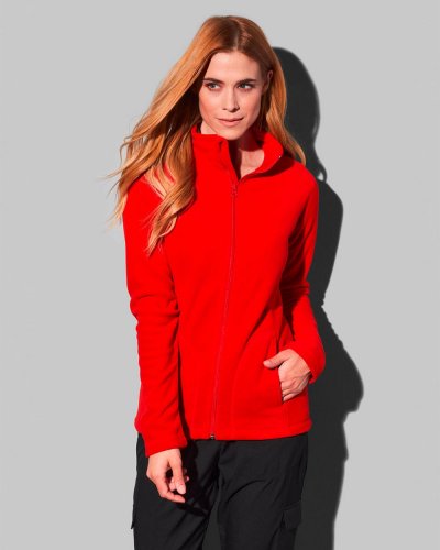 Giacca in pile donna active