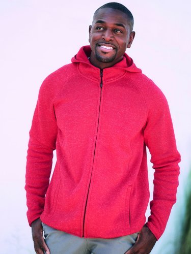 Giacca Uomo in Pile con cappuccio Lux