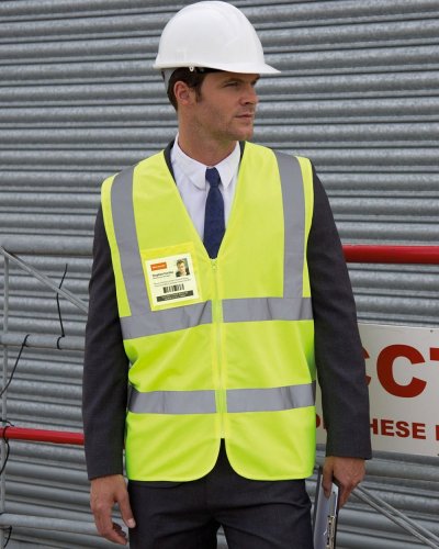 Zip I.D Safety Tabard
