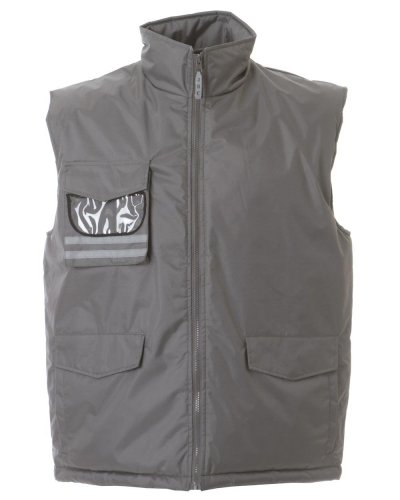 Gilet da lavoro con taschino portabdge