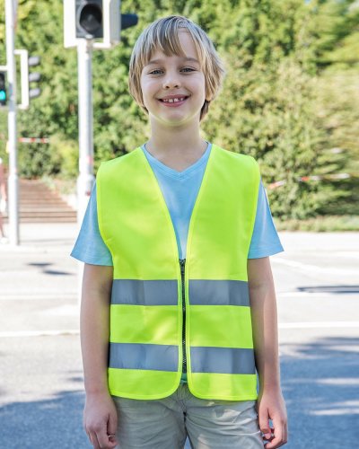 Gilet di sicurezza Kids con cerniera "Aalborg"