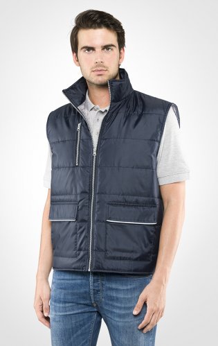 Gilet dubai blu