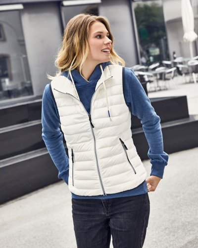 Gilet en Duvet pour Femme Noir/Argent 100% Polyamide |  Vest
