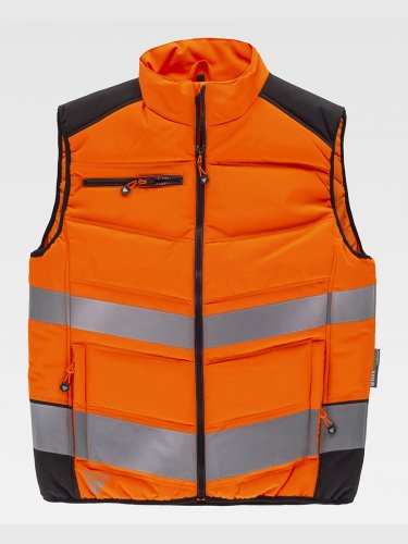 Gilet imbottito alta visibilita classe 1