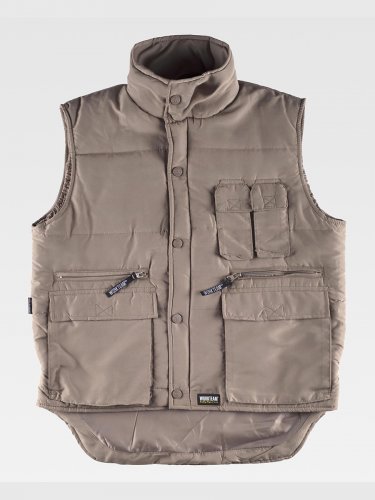 Gilet imbottito multitasche