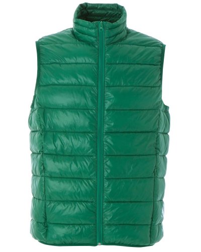 Gilet in nylon morbido e lucido