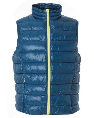 Gilet in nylon morbido e lucido Nancy