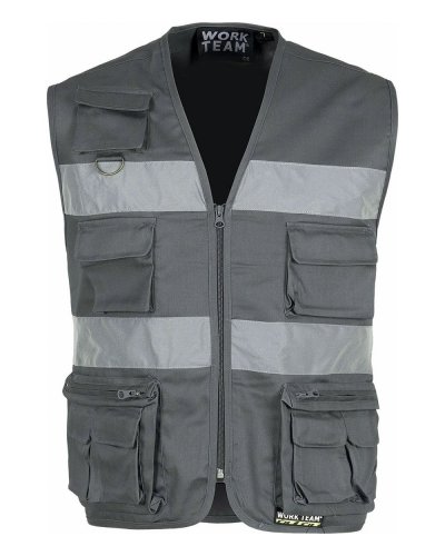 Gilet tipo safari multitasche