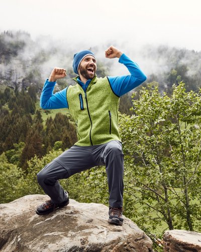 Men's Knitted Fleece Vest