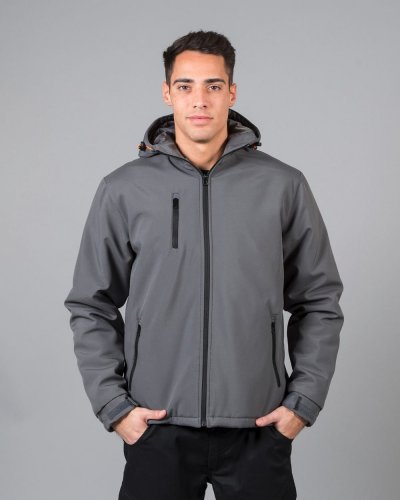 Giubbino in soft shell a 2 strati imbottito Davos