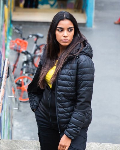 Giubbino in tessuto composito impermeabile Duisburg Lady