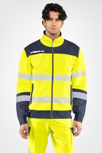 Giubbotto HV Malpensa da lavoro, personalizzabile