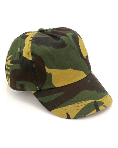 Gorra Rambo camuflaje de algodón, ajustable