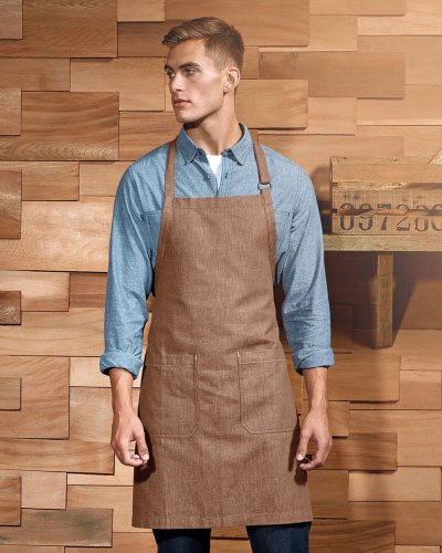 Organic Denim Fairtrade Bib Apron