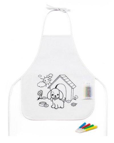Grembiule per bambino da colorare Nilo