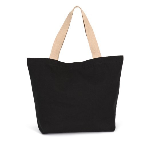 Große shoppingtasche mit flachem boden