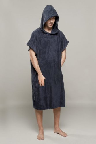 Gym Poncho in Spugna Cappuccio