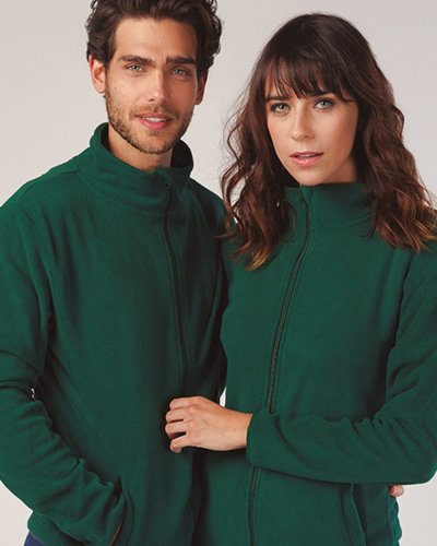 Thc helsinki. chaqueta polar para hombre, con cremallera 