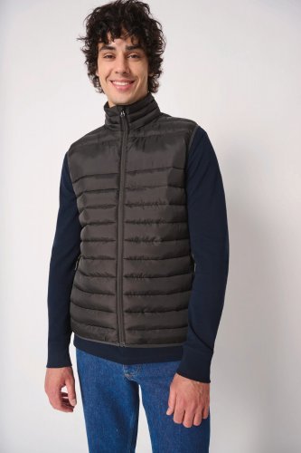 Herren gestepptes bodywarmer