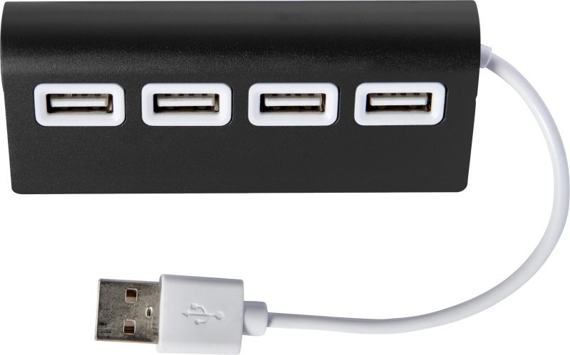 Hub usb leo | alluminio | 4 porte
