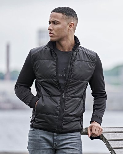 Hybrid-stretch jacket