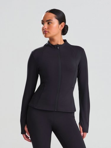 Chaqueta con Cremallera Tecnológica Reciclada para Mujer
