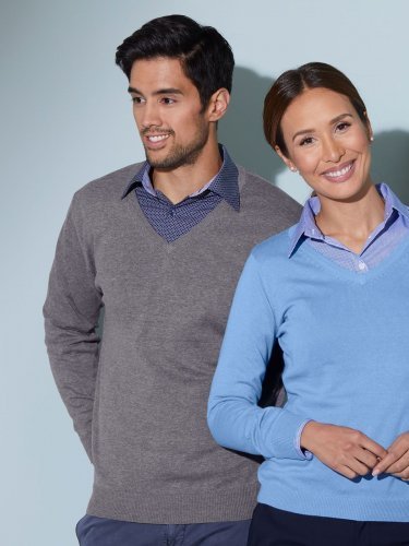 Herren V-Ausschnitt Pullover