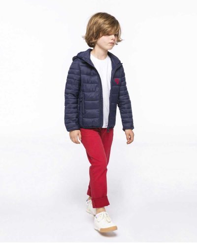 Doudoune légère capuche enfant