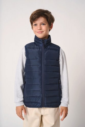 Kinder gestepptes bodywarmer
