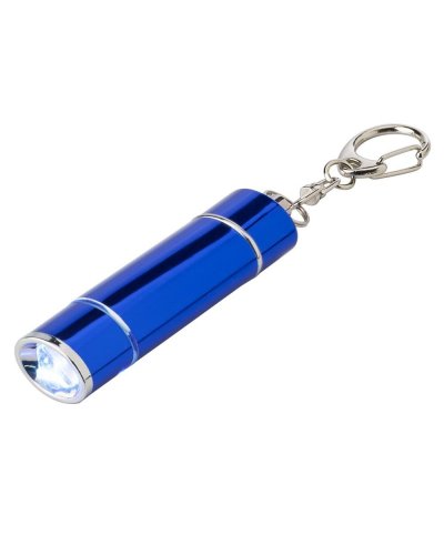 Llavero con Mini linterna LED Molly en ABS/Aluminio, Coloridos