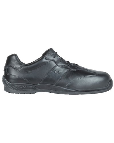 Lussack Calzado de Seguridad O2 SRC Piel Negra Libre de Metal