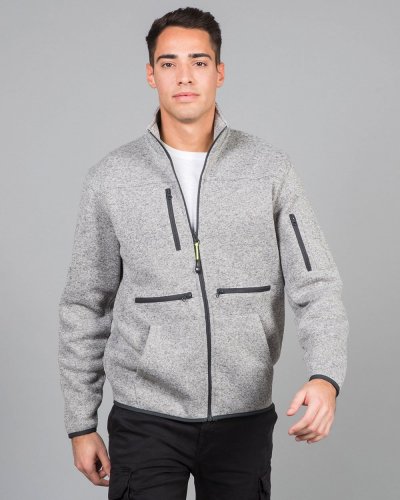 Maglia in knitted fleece con garzatura interna Hannover