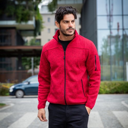 Maglia in knitted fleece Manchester