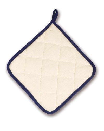 Manique de cuisine en coton 3 - Bord contrastant