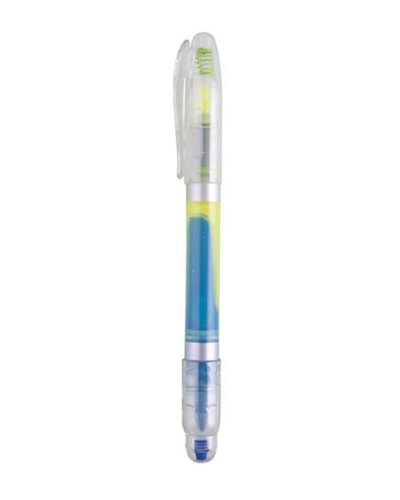 Marcador doble Stabilo en amarillo y rosa con punta fina y ancha