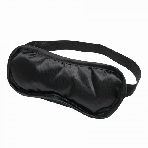 Mascherina PERFECT DREAM nera, satin e spugna, comfort unico