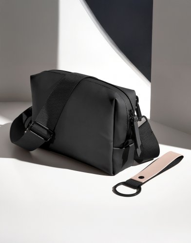 Matte pu keyring