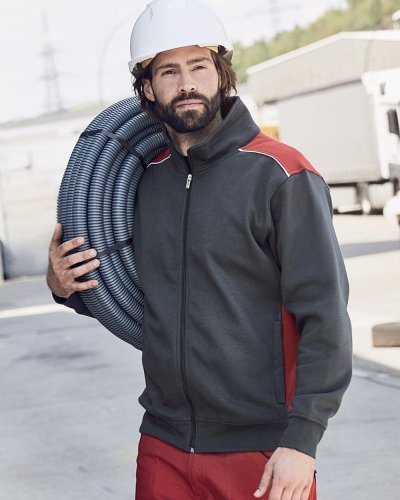 Men's Workwear Sweat Jacket - Color