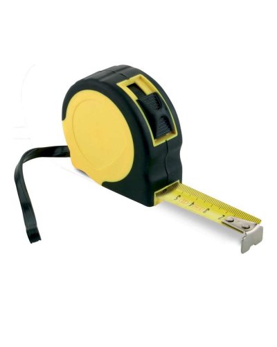 Metre ruban 5 metres avec bloc du ruban, rembobinage automatique, cord