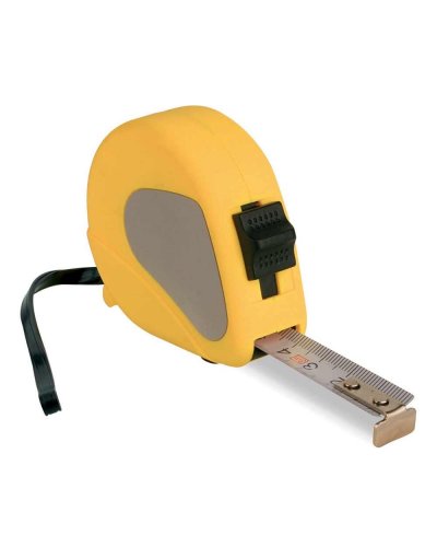 Metre ruban de 3 metres avec bloc du ruban, rembobinage automatique, c