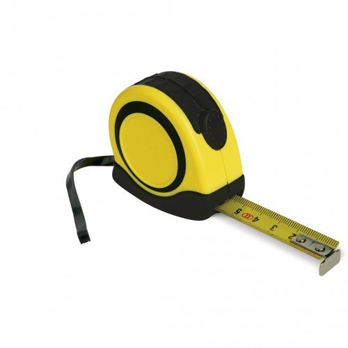 Metre ruban de 5 metres avec bloc du ruban, rembobinage automatique, c