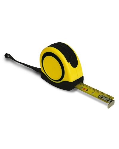 Metre ruban de 7,5 metres avec bloc du ruban, rembobinage automatique,