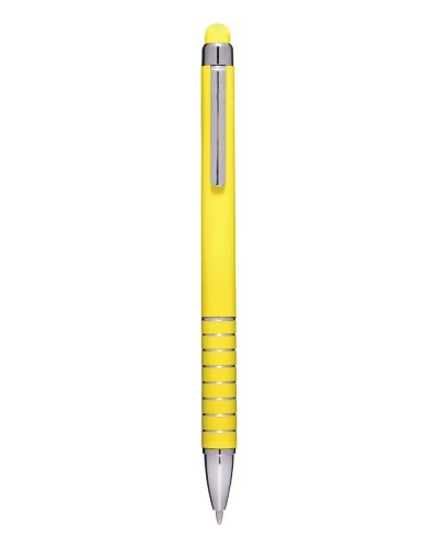Mini penna a sfera con touch screen in plastica e metallo