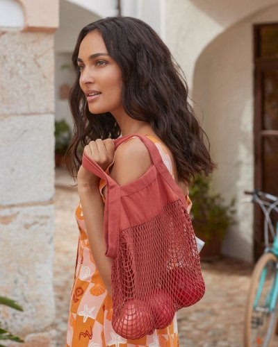 Mini Sacchetto della spesa Organic Cotton Mesh 