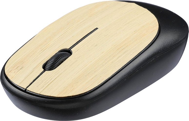 Mouse wireless eileen | dettagli in bambù