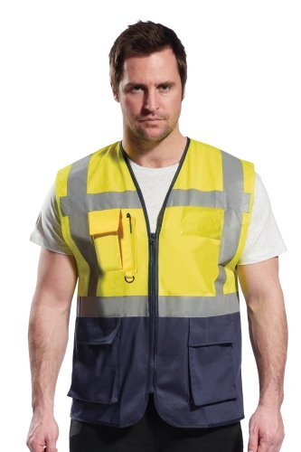 Gilet exécutif Varsovie haute visibilité
