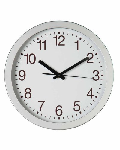 Orologio da parete facile da smontare in plastica e vetro