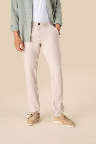 Pantalon en lin homme